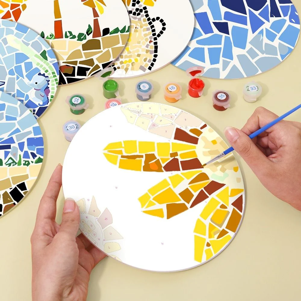 Paint by numbers 20cm Placemats (6 pieces) - Coastal Living - Image 4