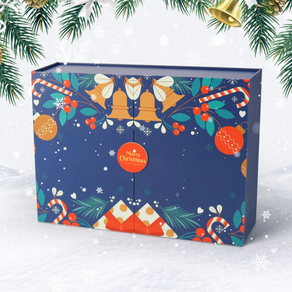 Paint by Numbers Advent Calendar 2025 - Holly Jolly (Blu-12 boxes) - Image 2
