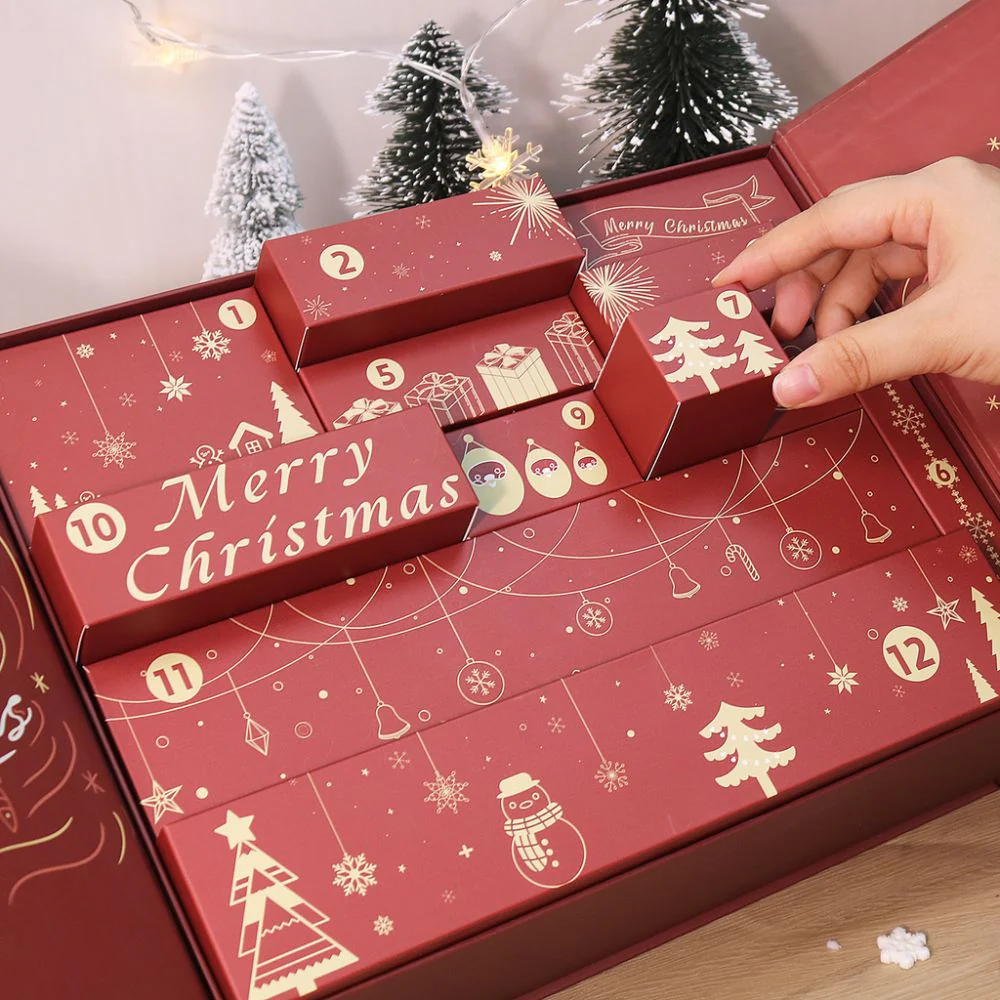 Paint by Numbers Advent Calendar 2025 - Merry Christmas (Red-12 boxes) - Image 7