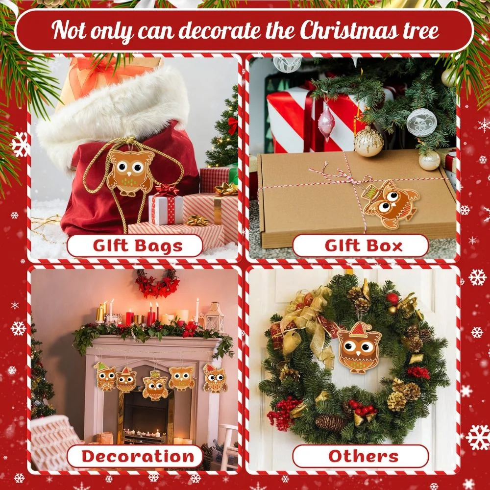 Paint by Numbers Christmas Decorations - Christmas Forest Friends Kit - Image 8