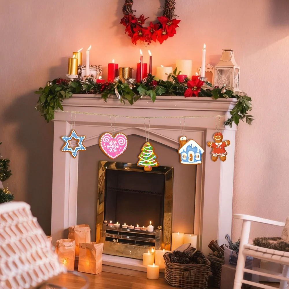Paint by Numbers Christmas Decorations - Jolly House & Hearth Kit - Image 7