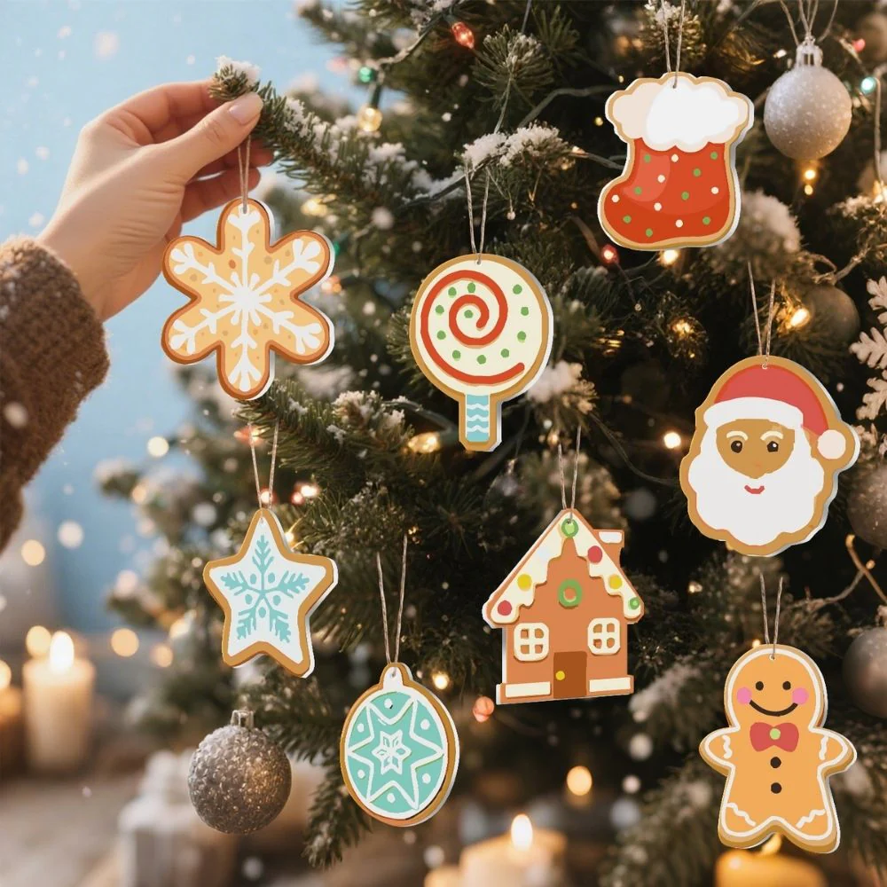 Paint by Numbers Christmas Decorations - Merry Little Icons Kit 1 - Image 3