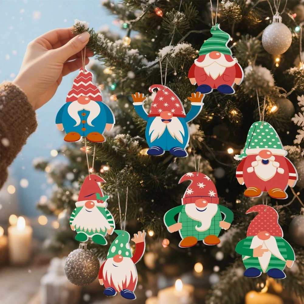 Paint by Numbers Christmas Decorations - Nordic Christmas Charms Kit - Image 3