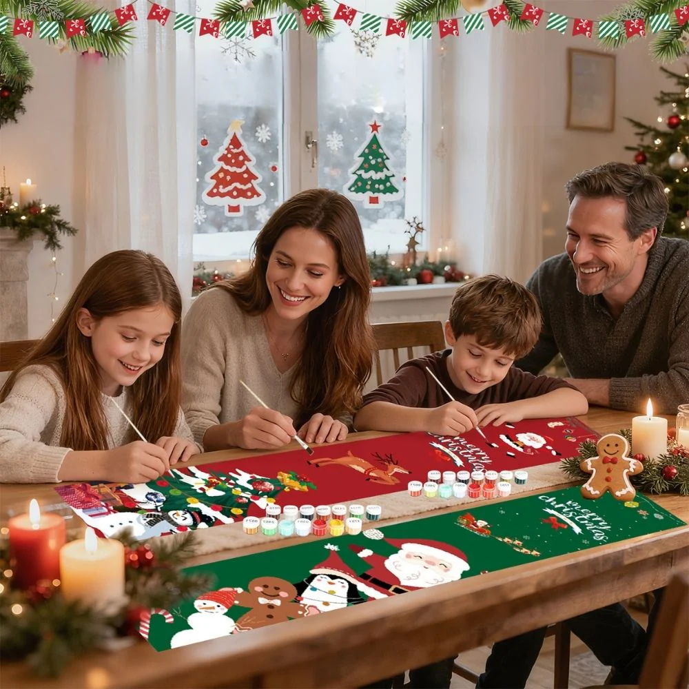 Paint by Numbers Front Door Hanging Banners - Christmas Spirit - Image 10
