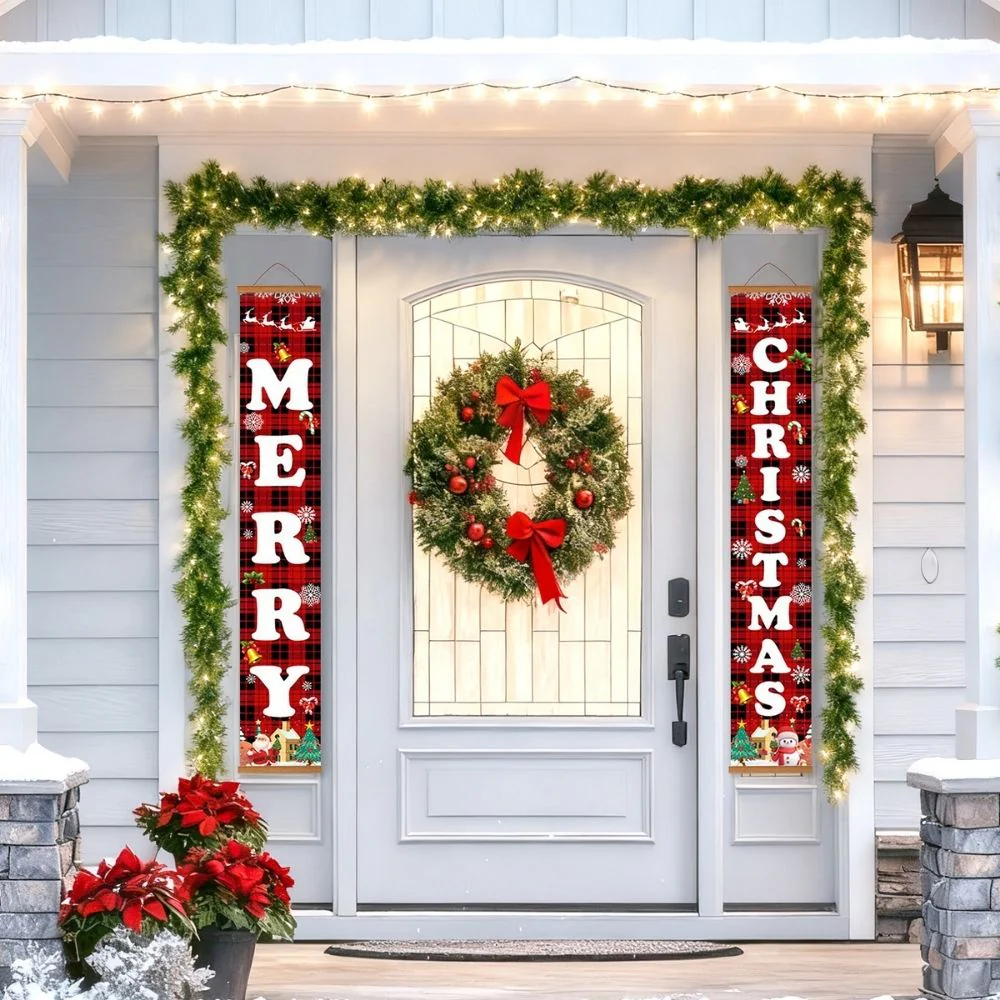 Paint by Numbers Front Door Hanging Banners - Cozy Home - Image 9