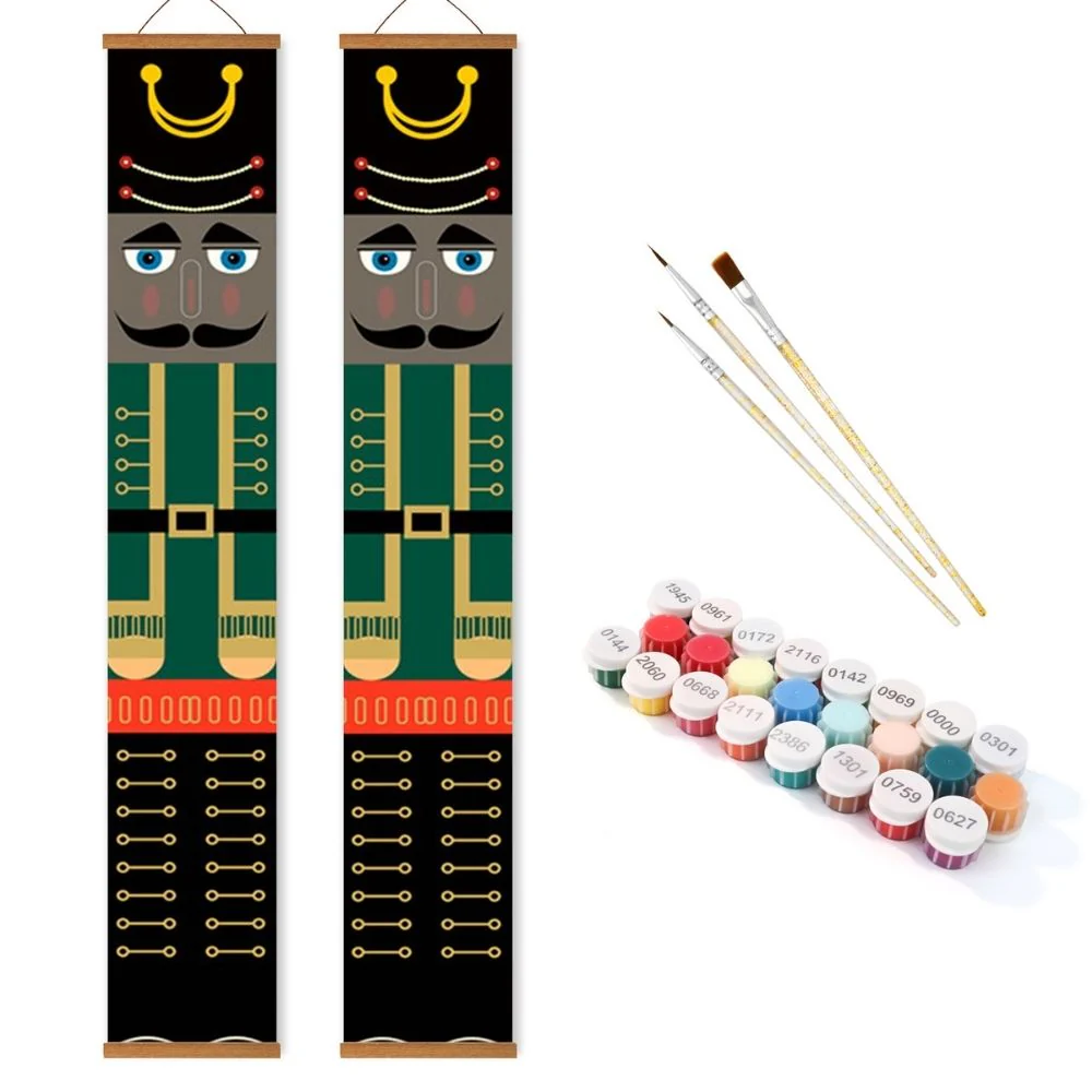 Paint by Numbers Front Door Hanging Banners - Toy Soldier - Image 2