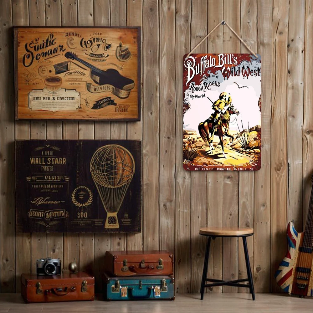 Paint by Numbers Metal Poster - Buffalo Bill - Image 9