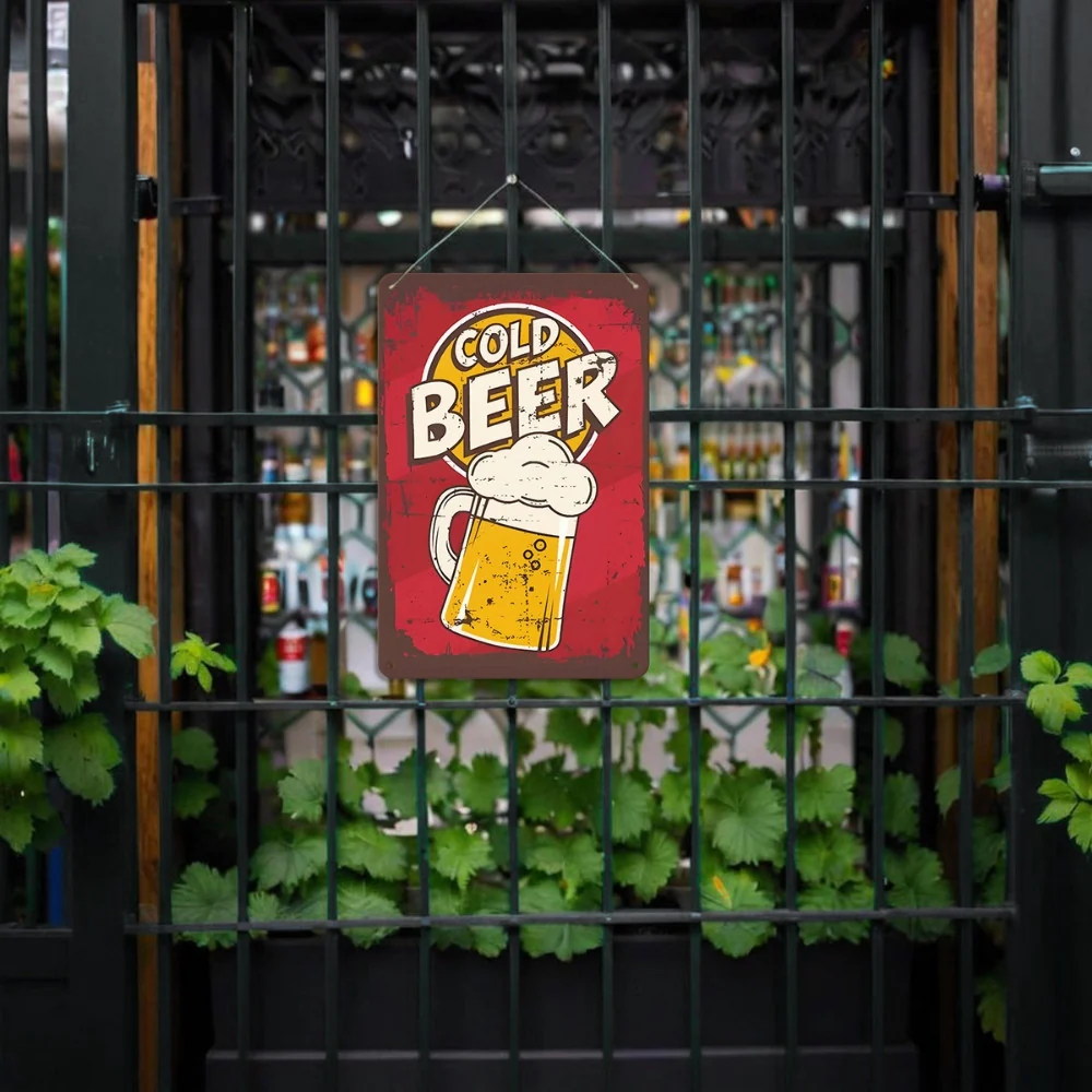 Paint by Numbers Metal Poster - Cold Beer Mug - Image 9