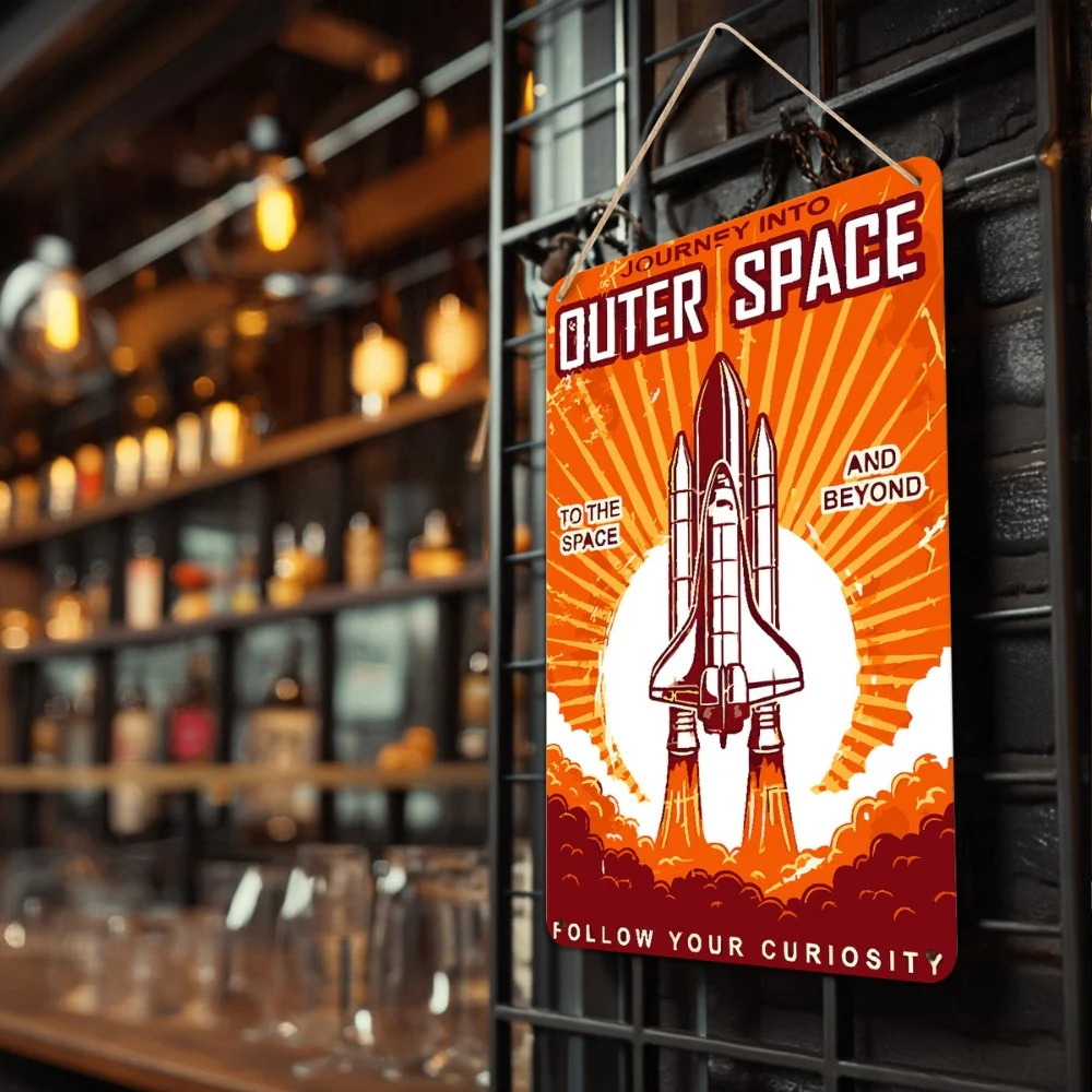 Paint by Numbers Metal Poster - Journey into Space - Image 9