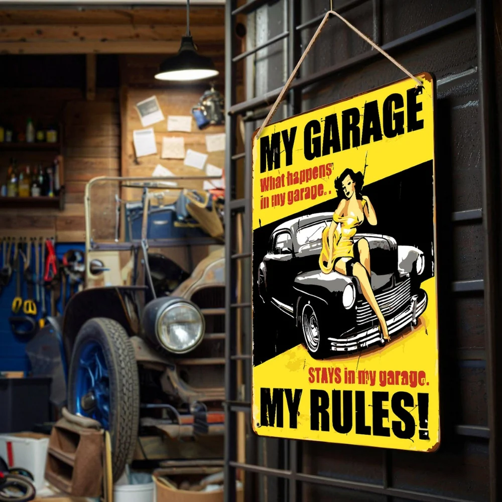 Paint by Numbers Metal Poster - My Rules - Image 9