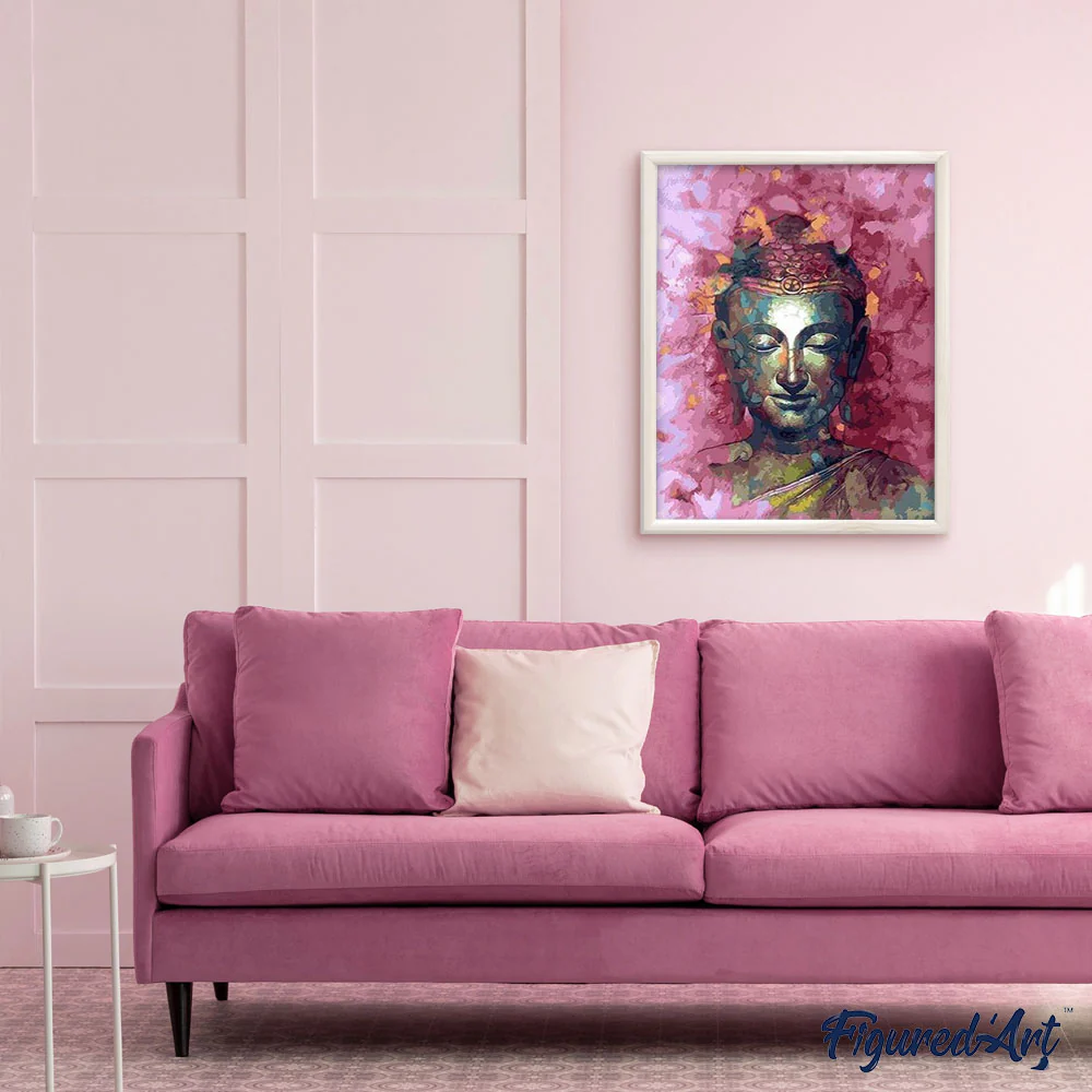 Painted Buddha - Image 3
