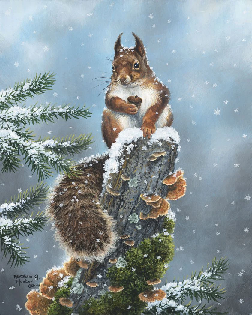 Perched Squirrel