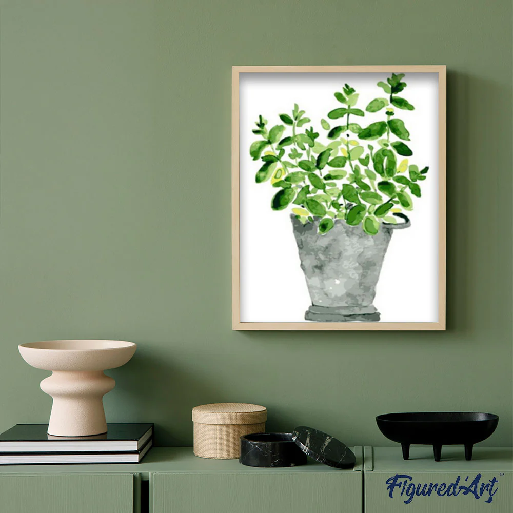 Pot of plants - Image 3