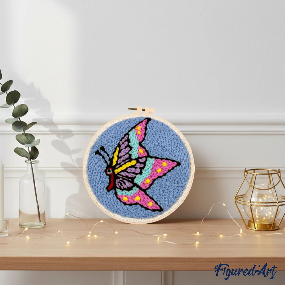 Punch Needle Kit - Butterfly - Image 3