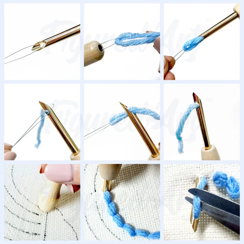 Punch Needle Kit - Butterfly - Image 7