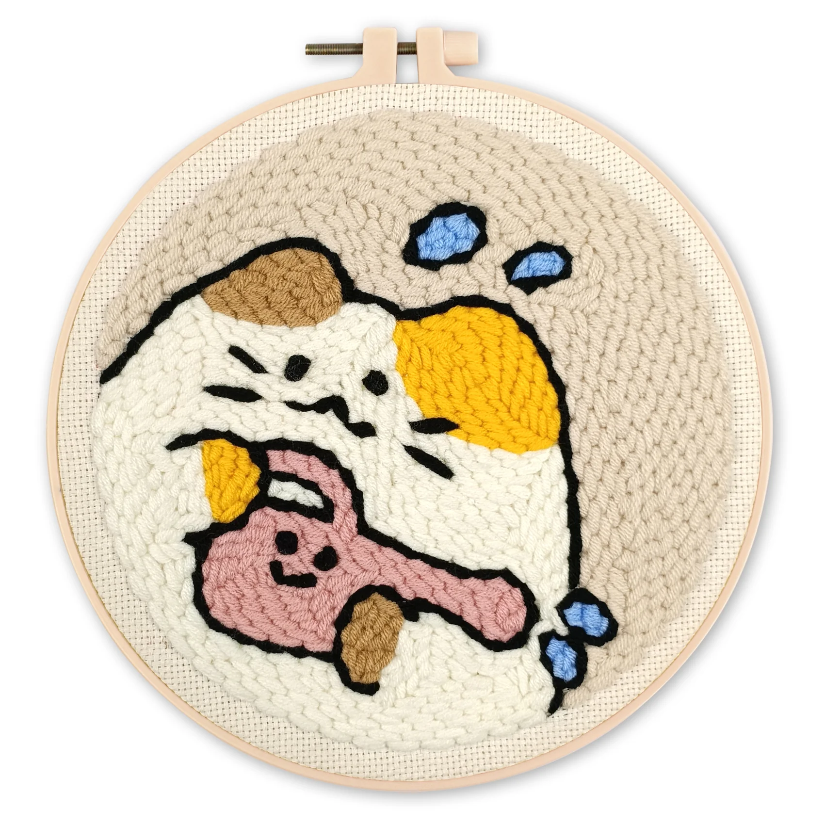 Punch Needle Kit - Cat Gardener