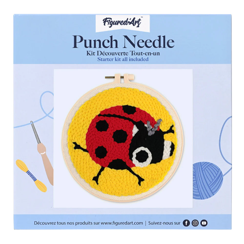 Punch Needle Kit - Ladybird - Image 2