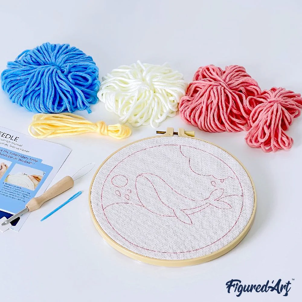 Punch Needle Kit - Santa - Image 5