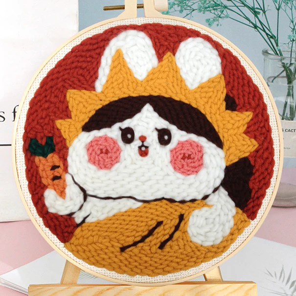 Punch Needle Kit - The Bunny of Liberty