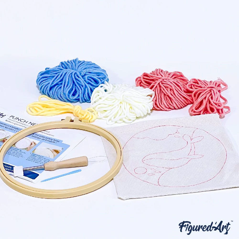 Punch Needle Kit - Tiny Bear - Image 4