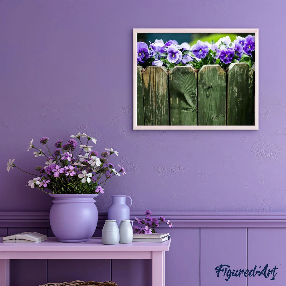 Purple Fence - Image 3