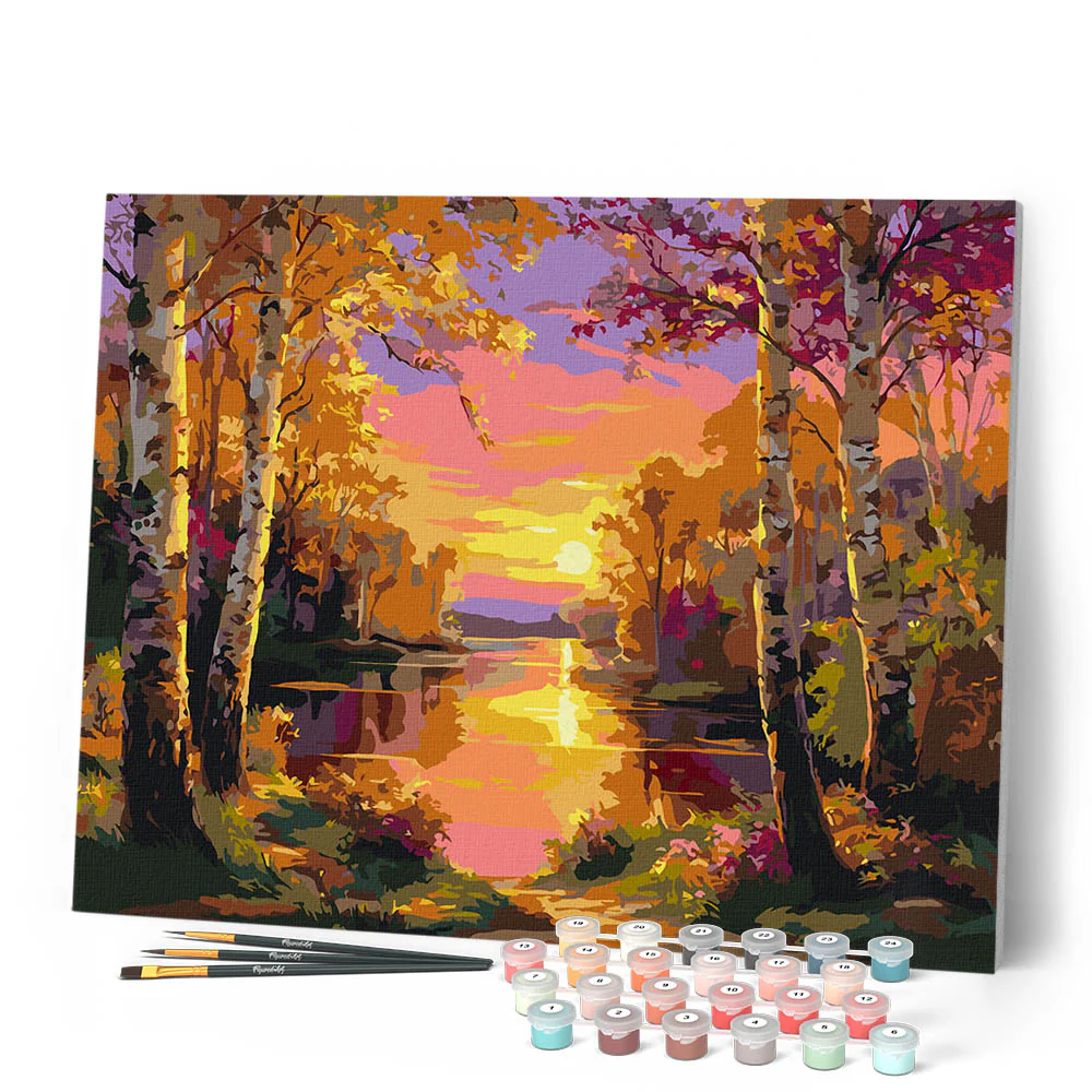 Radiant Birch Lake - Image 2