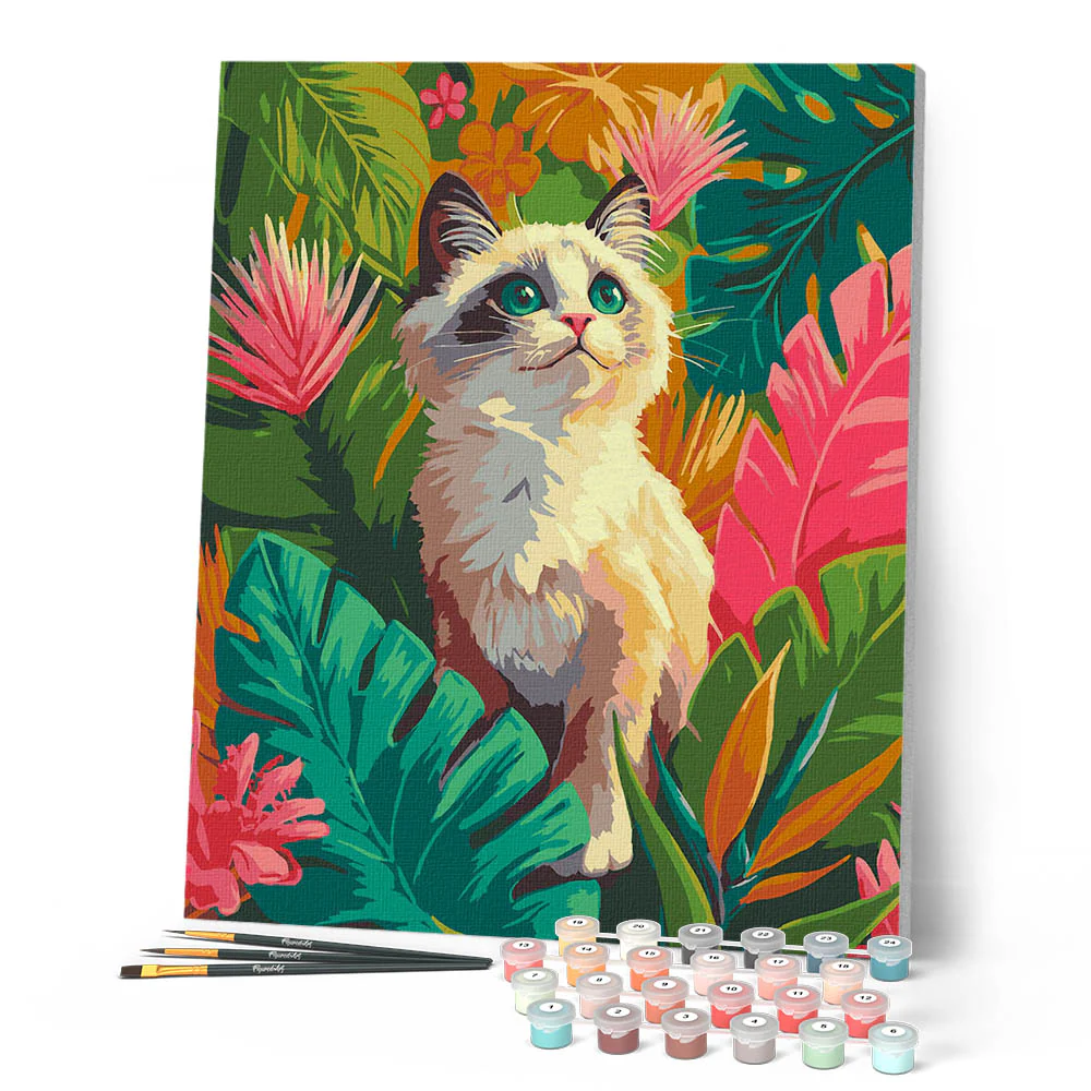 Ragdoll Kitten in Jungle - Image 2
