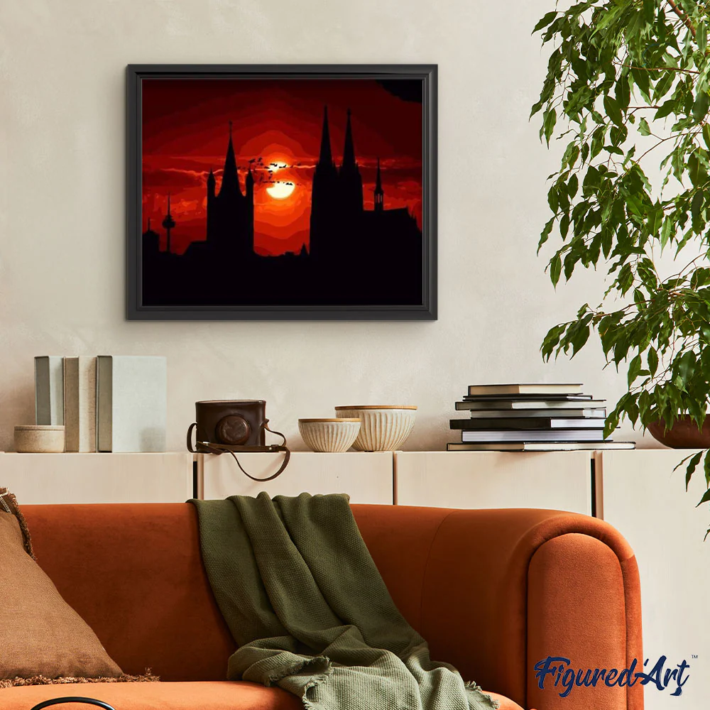 Red Castle Sunset - Image 3