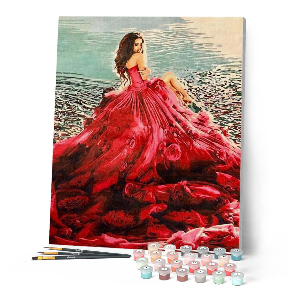 Red dress - Image 2