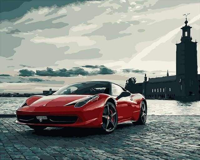 Red Ferrari