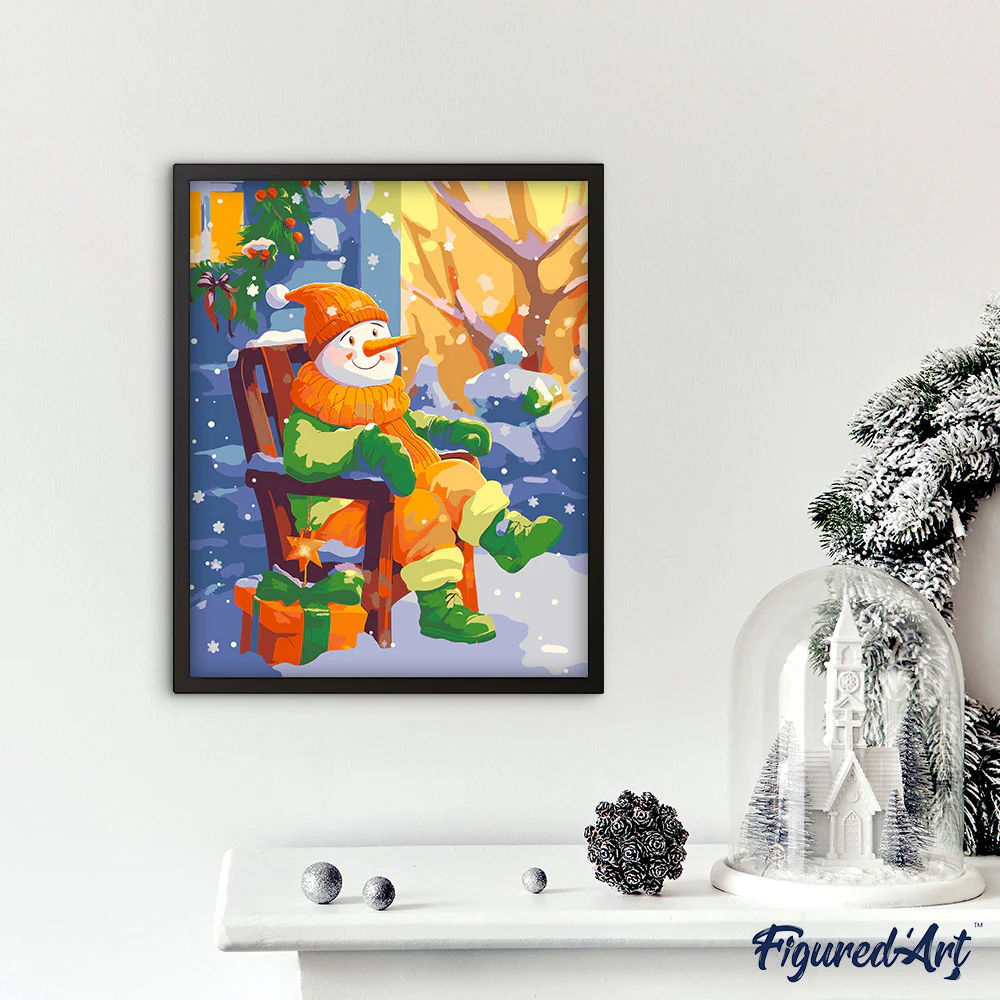 Relaxing Snowman - Image 3