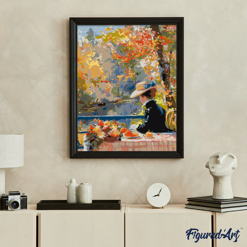 Renoir-inspired Autumn Lady - Image 3