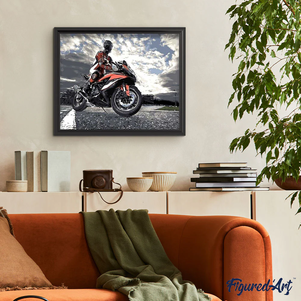 Riding a motorcycle - Image 3