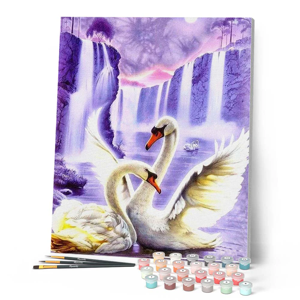 Romantic Swans - Image 2