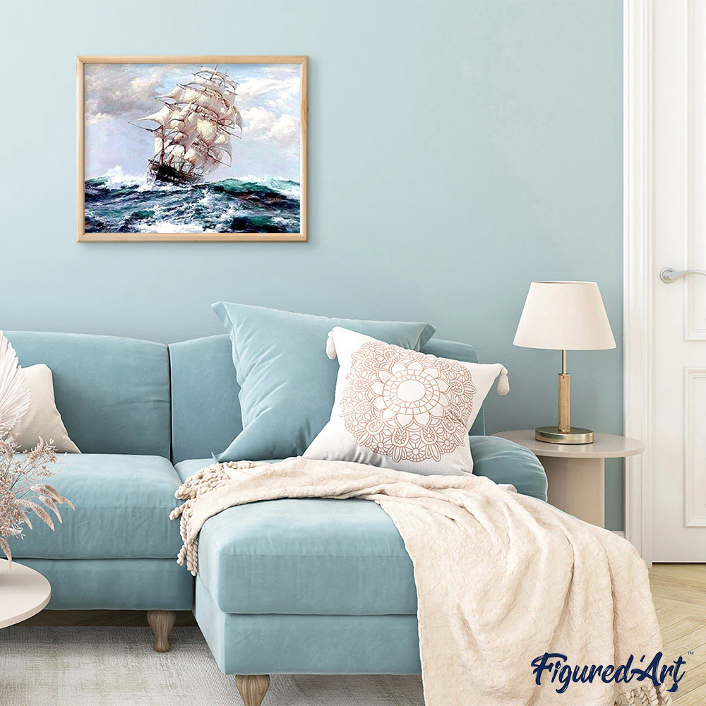 Sailboat and Storm - Image 3