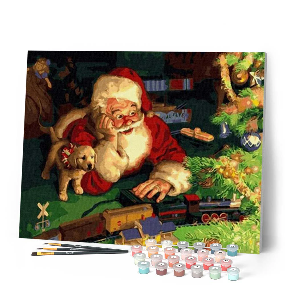 Santa and Puppy - Image 2