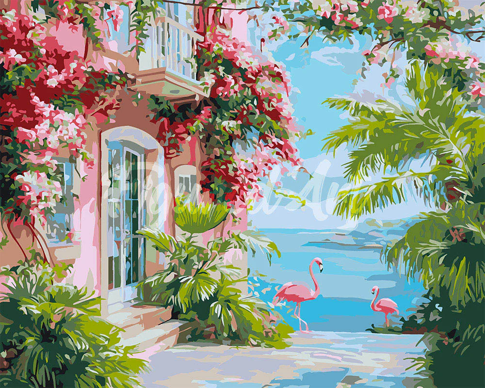 Seaside Pink Villa