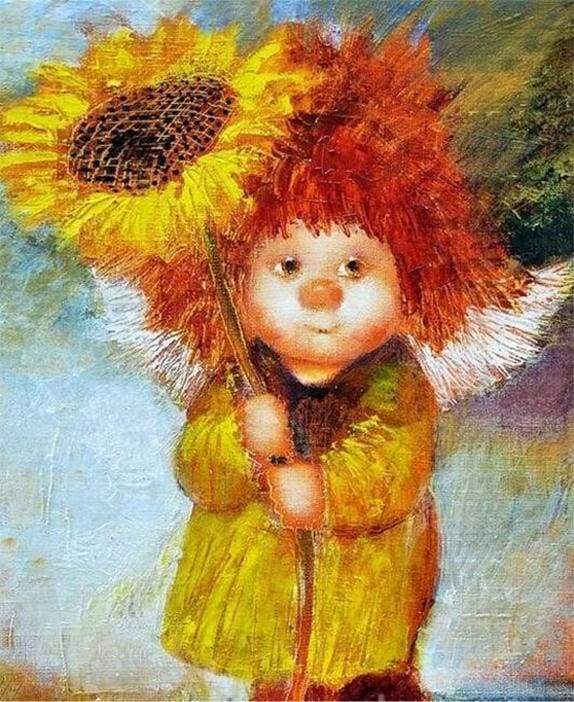 Sunflower Girl