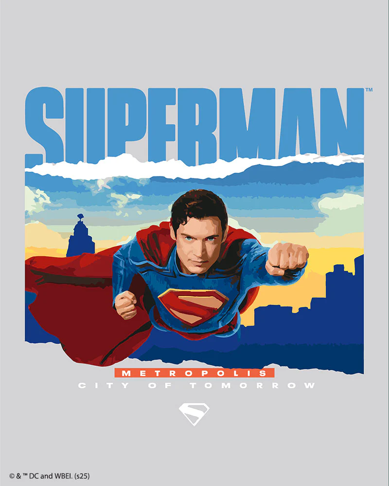 Superman with Skyline