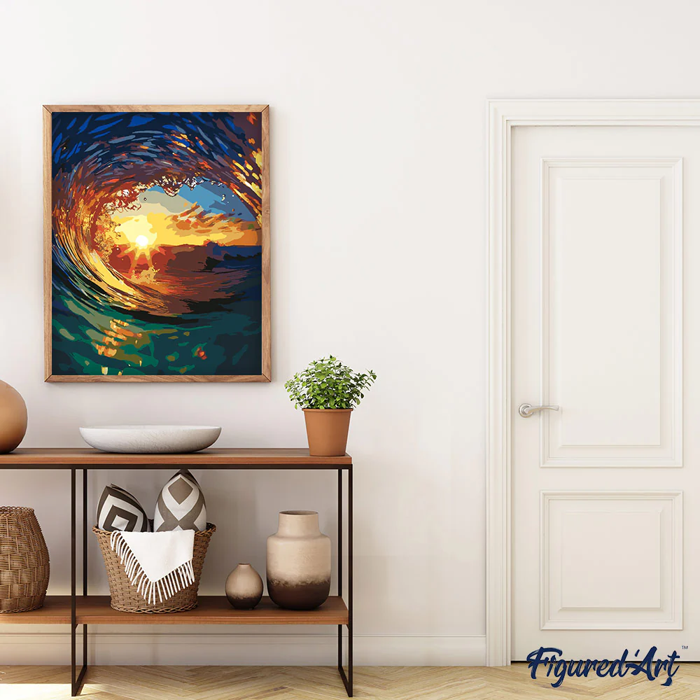 The Wave and Sunset - Image 3