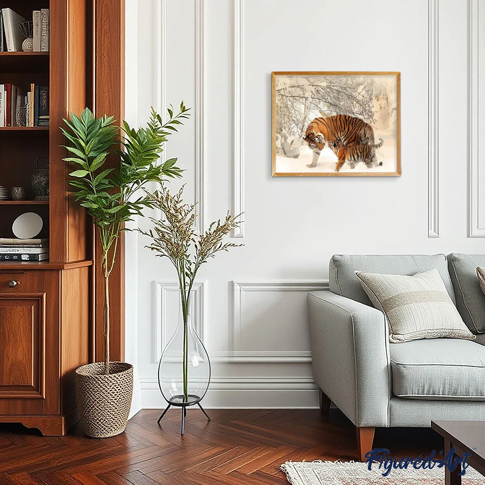 Tigers during Winter - Image 3