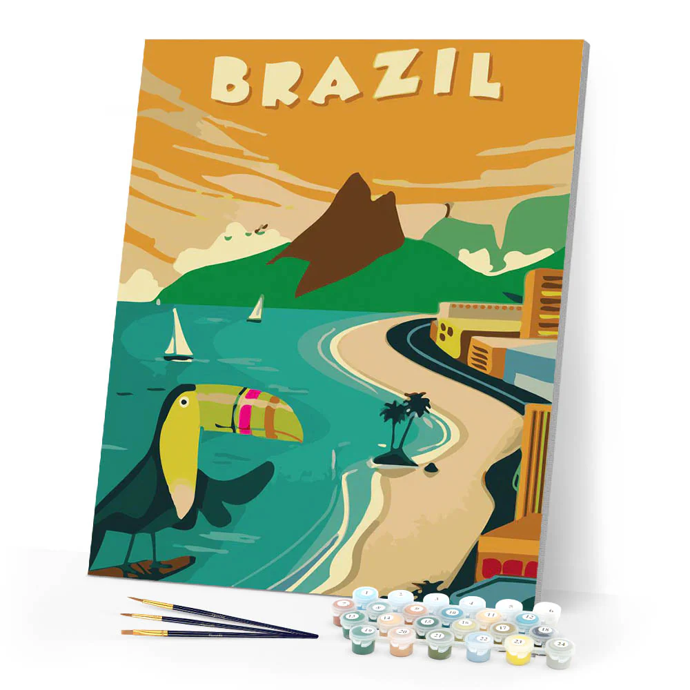 Travel Poster Brazil - Image 2