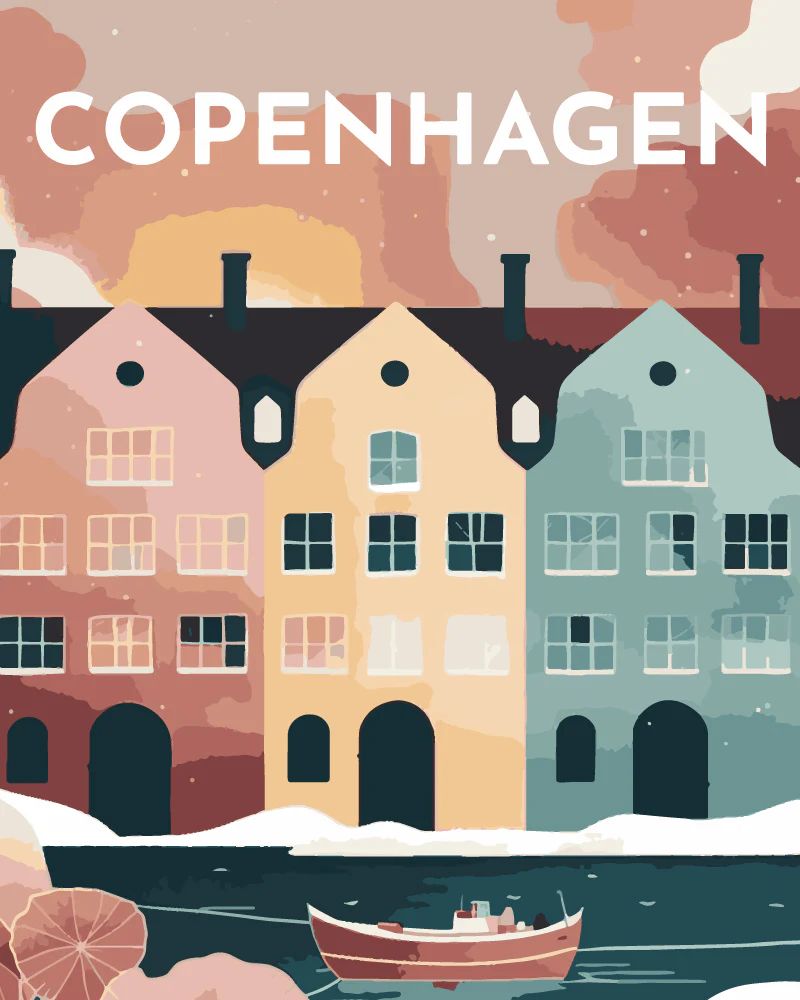 Travel Poster Copenhagen