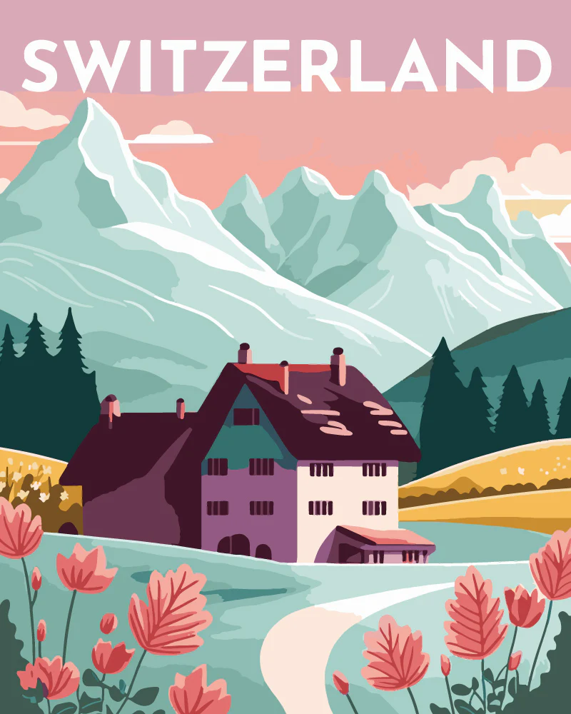 Travel Poster Lucerne