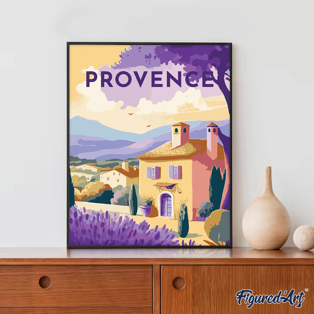 Travel Poster Provence - Image 3