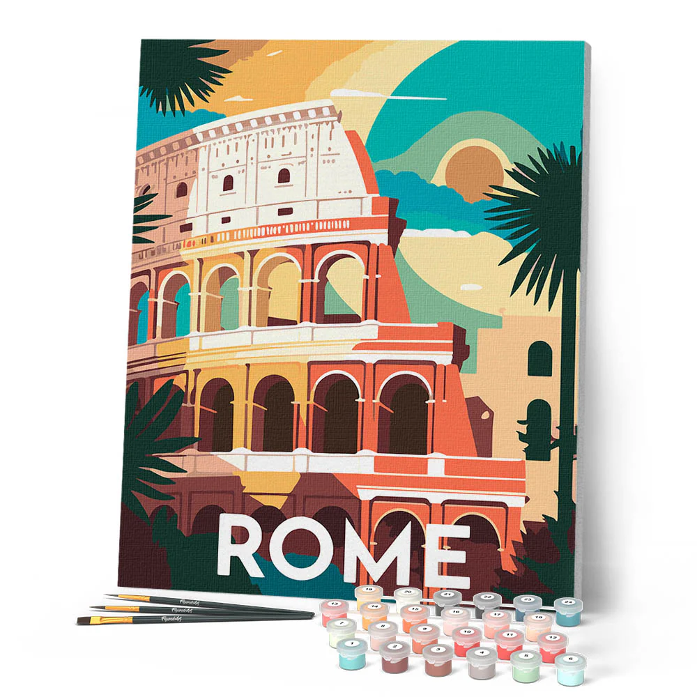 Travel Poster Rome - Image 2
