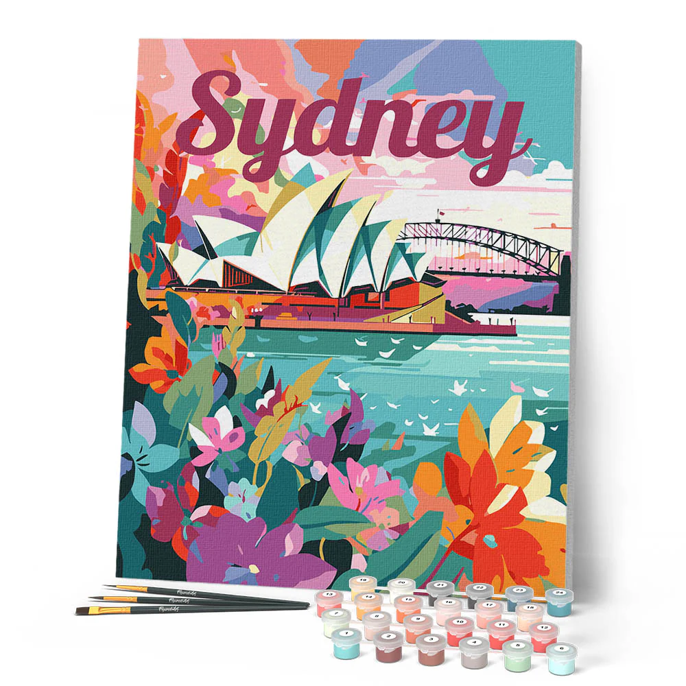 Travel Poster Sydney - Image 2