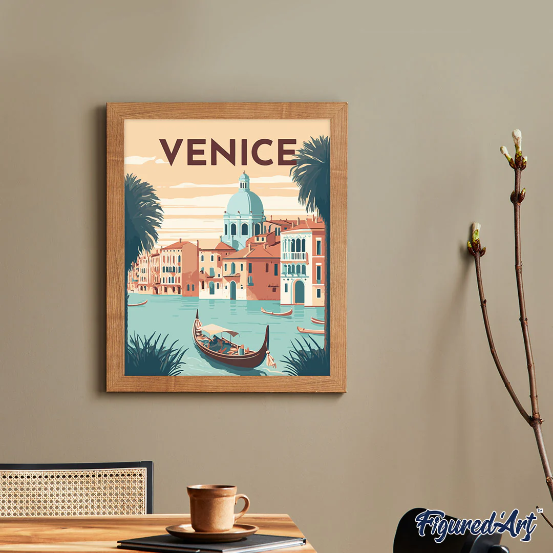 Travel Poster Venice - Image 3