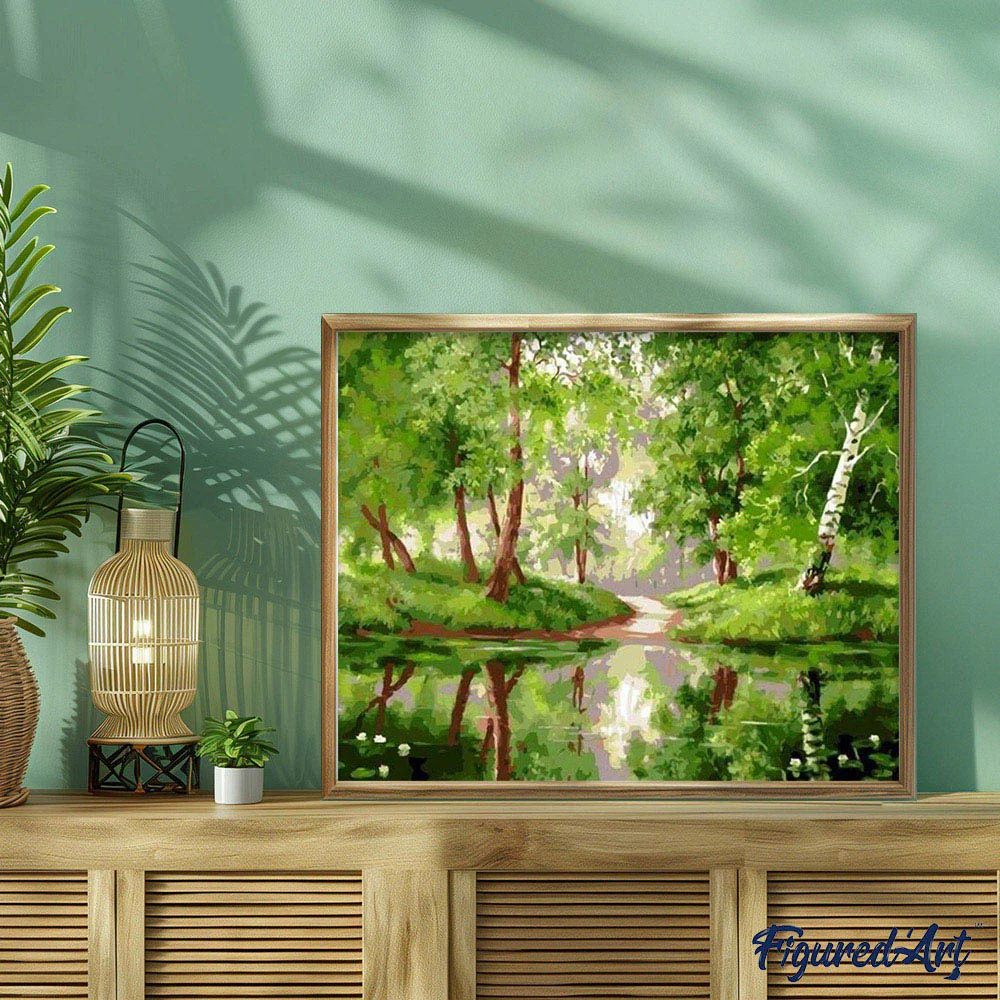 Trees and Pond - Image 3