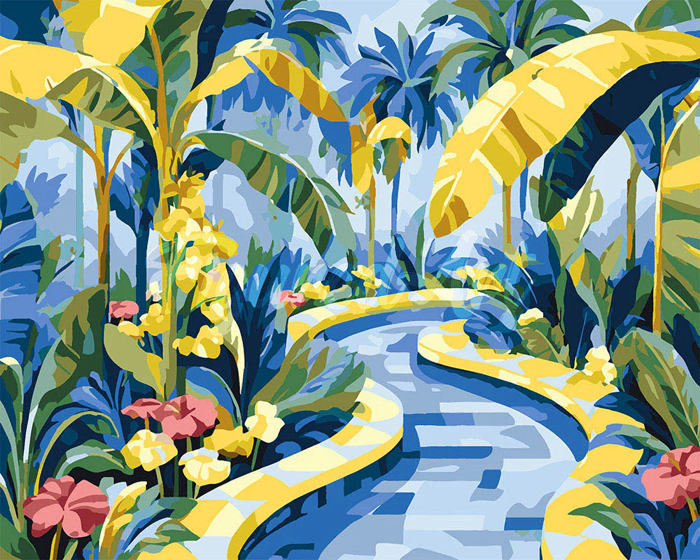 Tropical Garden Path